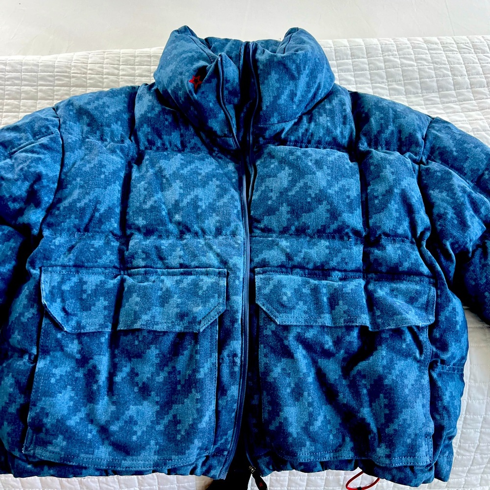 Perfect Moment Denin Ski Jacket. New with tags